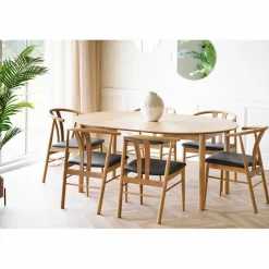 Esstische|Esstisch mit Auszug Bundaberg Ø 120/ 220 x 76 cm