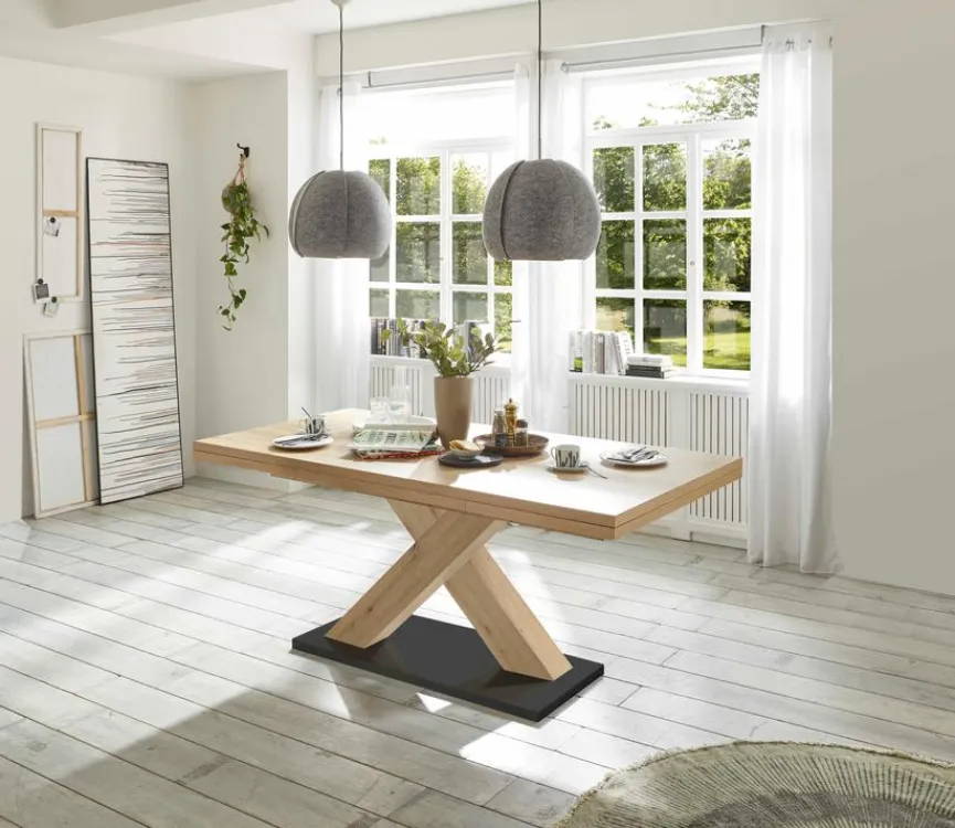 Discount Esstisch mit Auszug Komfort Plus 160/260 x 90 cm Esstische