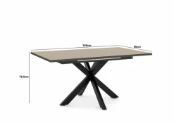 set one by Musterring Esstische|Esstisch mit Auszug Reno 160/210 x 90 cm