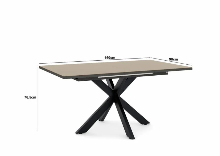 set one by Musterring Esstische|Esstisch mit Auszug Reno 160/210 x 90 cm