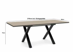 set one by Musterring Esstische|Esstisch mit Auszug Reno 160/210 x 90 cm