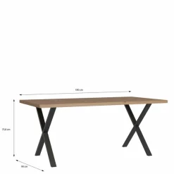 FORTE Esstisch Tables 180 x 90 cm