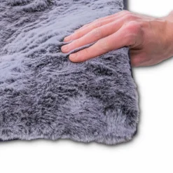 Fellteppich Imitat Melange 160 x 230 cm