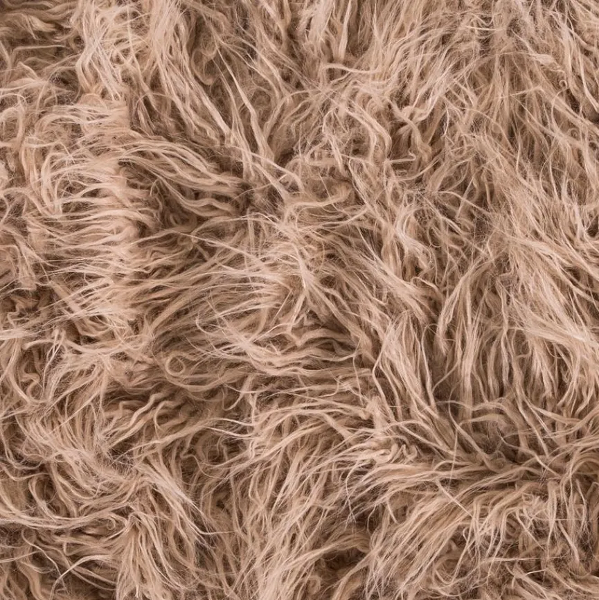 Fellteppich Imitat Zottelfell 55 x 95 cm