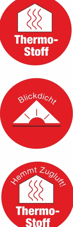 Schmidt Fertiggardine Eskimo 2er Set 135 x 245 cm