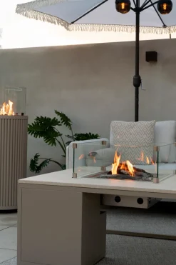 Hot Feuertisch loft 100 x 100 cm Feuertische|Loungetische