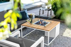 Outlet Feuertisch loft 100 x 100 cm Feuertische|Loungetische