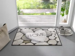 Wash & Dry Fußmatte Pebble Stones 50 x 75 cm