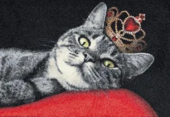 Wash & Dry Fußmatten|Fußmatte Royal Cat 50 x 75 cm