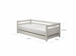 Best Funktionsbett Classic 90 x 200 cm Kinder Jugendbetten|Jugendbetten