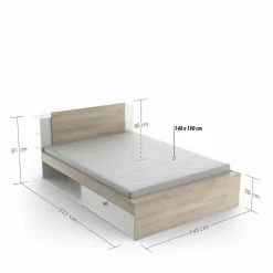 Hot Funktionsbett Life 140x200 cm Kinder Jugendbetten|Jugendbetten