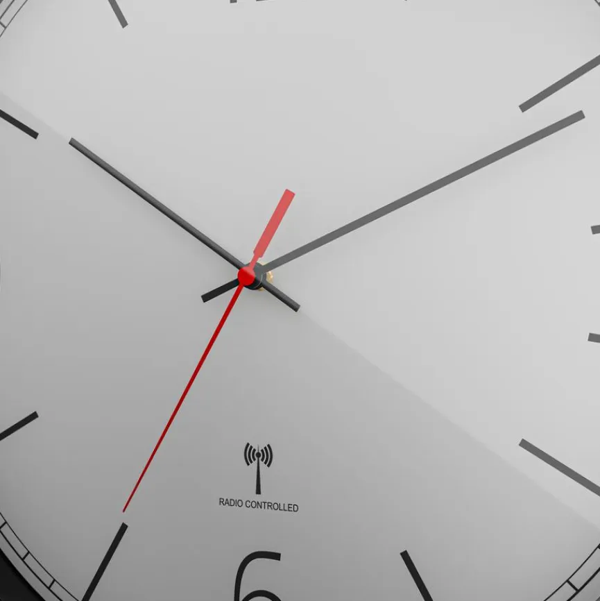 Mebus Funkwanduhr 19641 Ø 30 cm