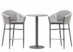 Segarda Garten-Bartisch Muses Essgruppe Ø 70 cm