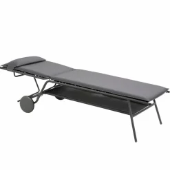 Lafuma Mobilier Gartenliegen|Balkonliegen|Gartenliege Miami II hoch