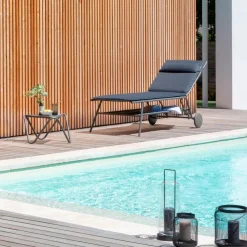 Lafuma Mobilier Gartenliege Miami II hoch