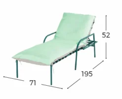 Outlet Gartenliege Playa Loungeliegen|Gartenliegen