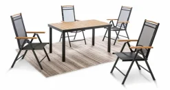 Clearance Gartenmöbel Set Merida 5-tlg. Gartenmöbel-Sets