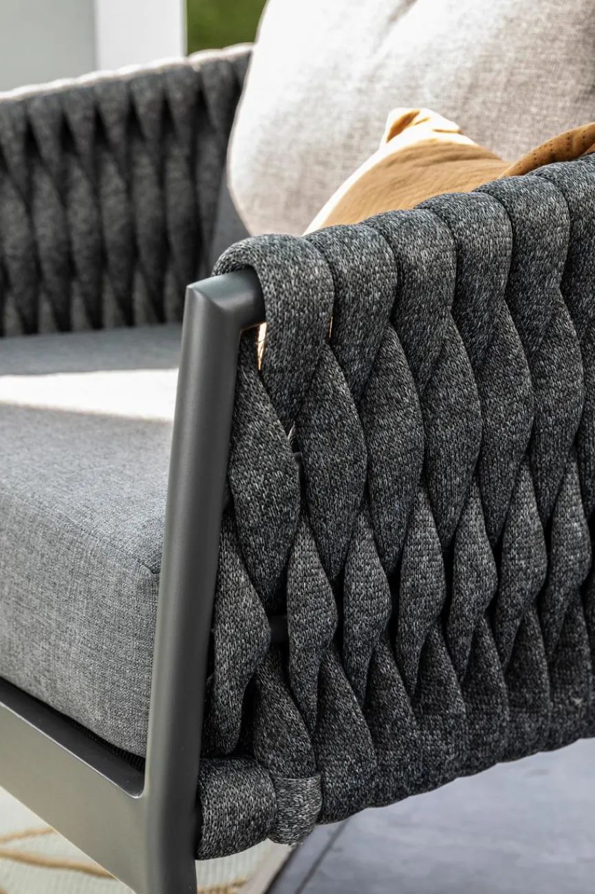 Sale Gartenmöbel Set Muses Ballet Wave 5tlg. Loungemöbel-Sets