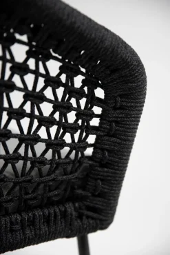 4 SEASONS OUTDOOR Gartensessel Mila, Edelstahl/Rope