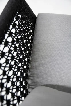 4 SEASONS OUTDOOR Gartensessel Mila, Edelstahl/Rope