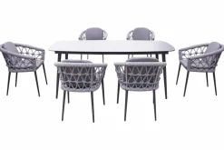 Outlet Gartensessel Muses Essgruppe Loungesessel|Gartenstühle