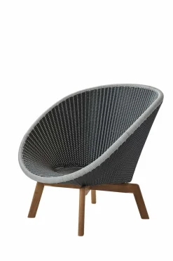 Cane-line Gartensessel Peacock, grau/