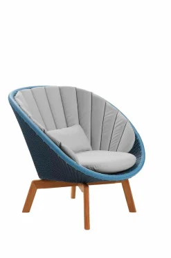 Best Gartensessel Peakcock, dusty blue Gartenstühle|Gartensessel