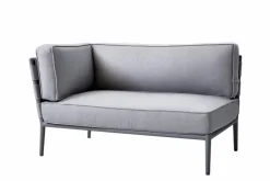 Gartensofa-Modul Conic, Aluminium Gartensofas|Loungesofas