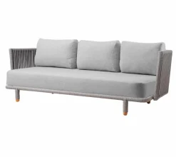 Cane-line Gartensofas|Loungesofas|Gartensofa-Modul Moments, Rope