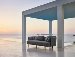 Cane-line Gartensofas|Loungesofas|Gartensofa-Modul Moments, Rope