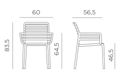 Hot Gartenstuhl Doga Gartenstühle