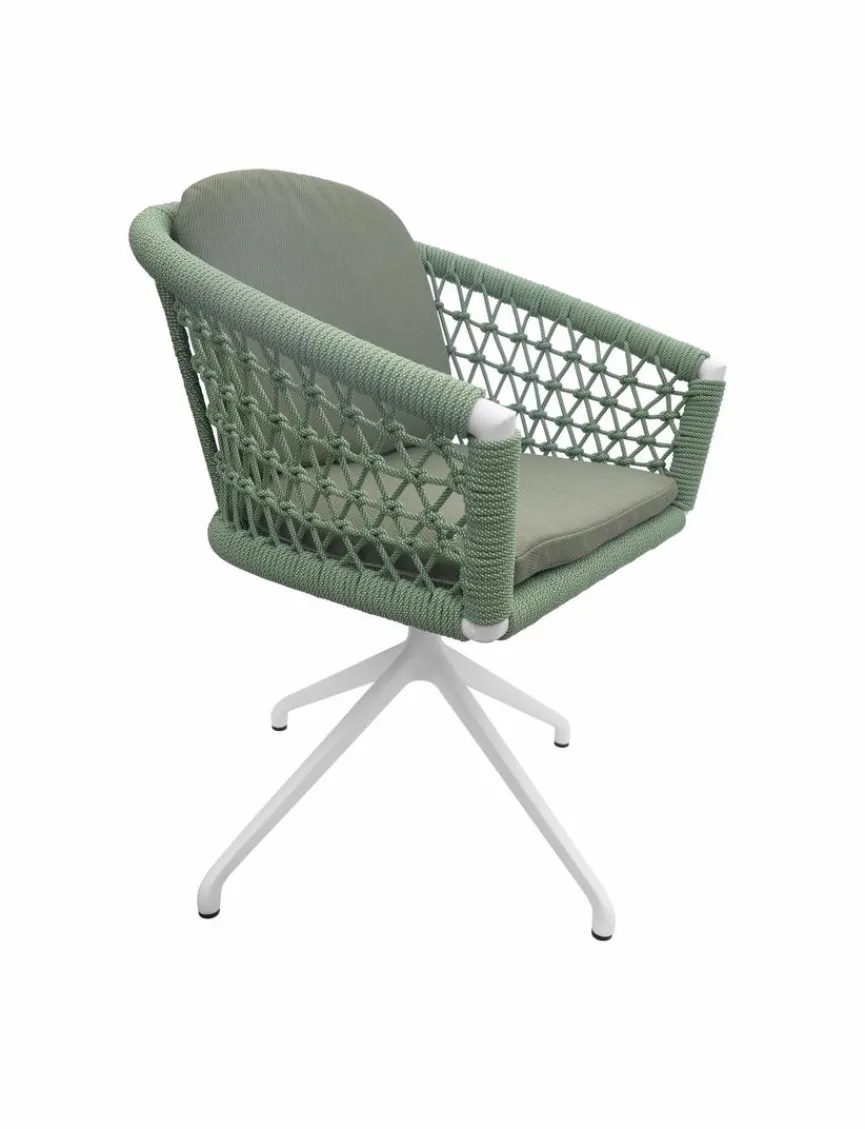 Clearance Gartenstuhl drehbar Muses Rope Gartenstühle