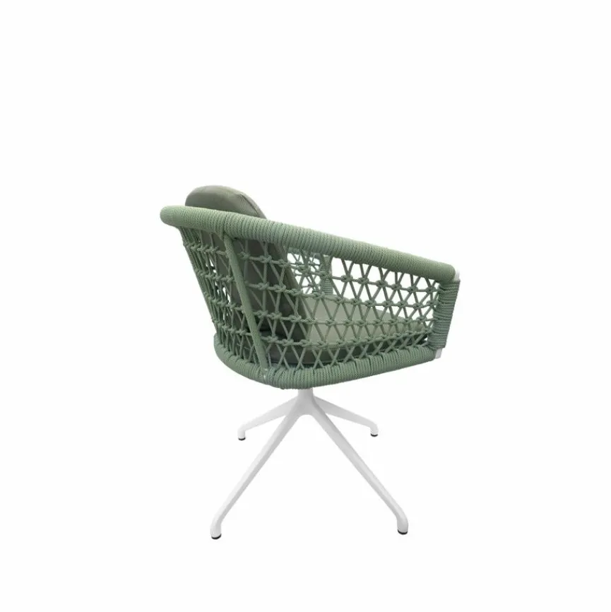 Clearance Gartenstuhl drehbar Muses Rope Gartenstühle