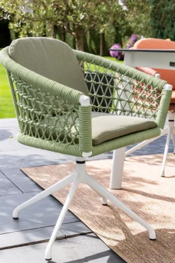 Clearance Gartenstuhl drehbar Muses Rope Gartenstühle