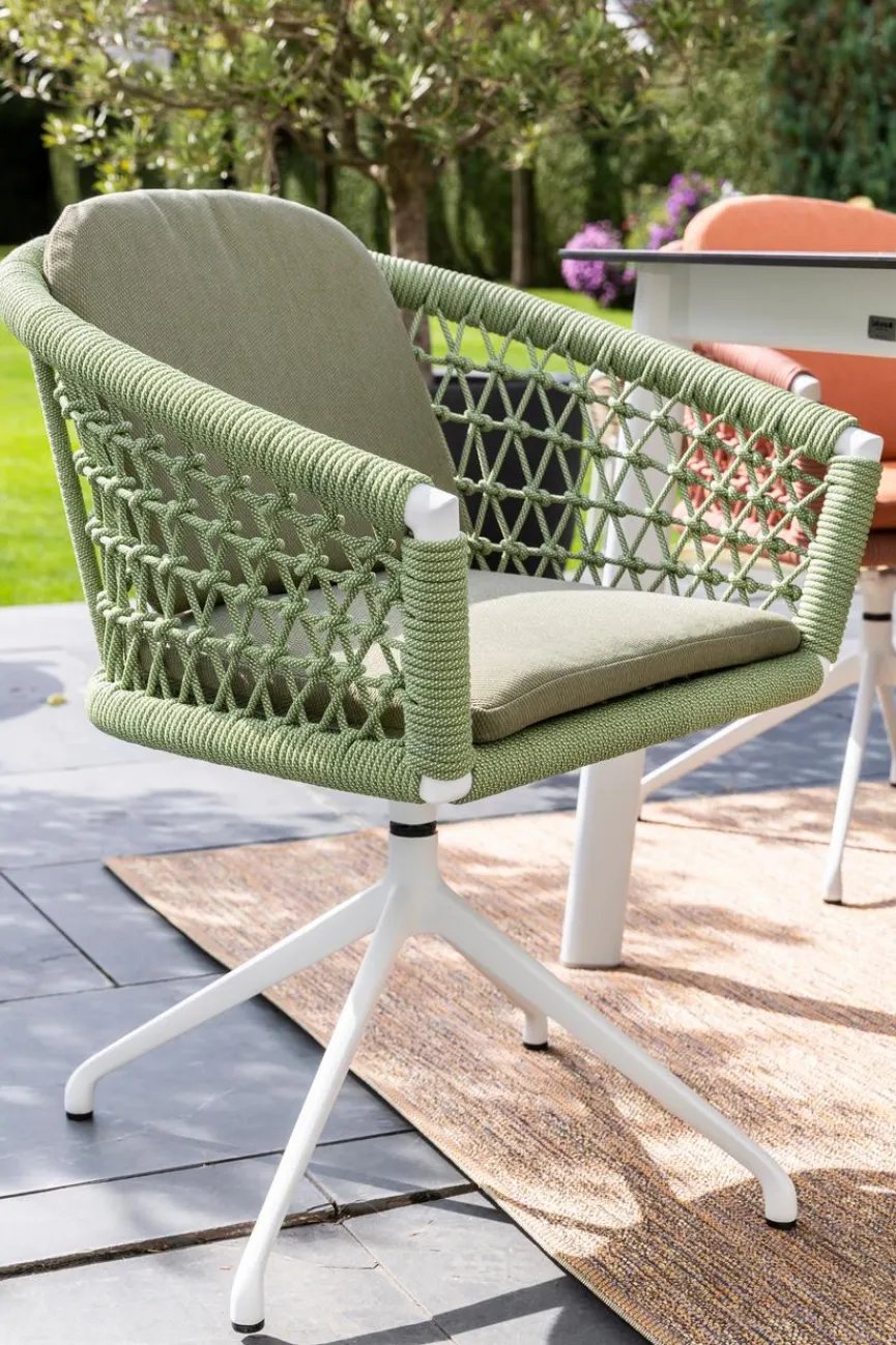 Clearance Gartenstuhl drehbar Muses Rope Gartenstühle