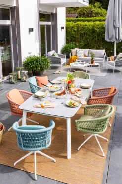 Clearance Gartenstuhl drehbar Muses Rope Gartenstühle