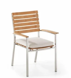 Segarda Balkonstühle|Gartenstühle|Gartenstuhl Madura, Edelstahl/