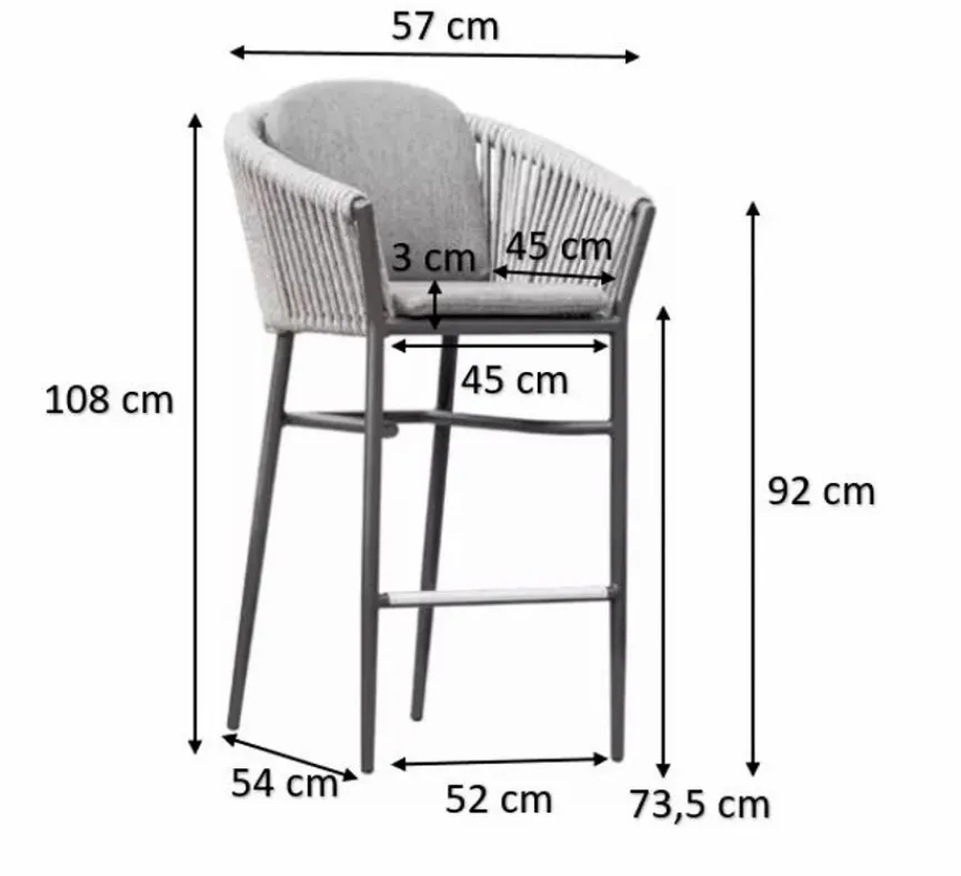 Segarda Gartenstühle|Gartenstuhl Muses Essgruppe