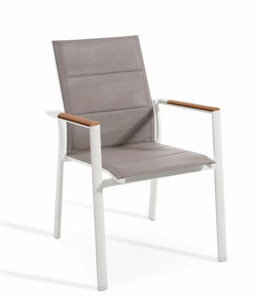 Gartenstuhl Verona, Alu/Textilene