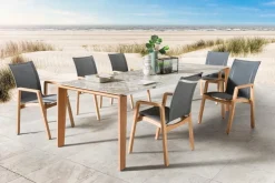 Clearance Gartentisch ausziehbar Turin 180/240 x 95 cm Gartentische