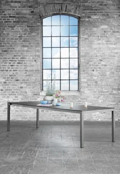 Gartentisch ausziehbar Classic Alu 160/220 x 100 cm Gartentische