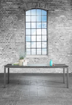 solpuri Gartentische|Gartentisch ausziehbar Classic Alu 160/220 x 100 cm