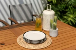 Gartentisch ausziehbar Kingsbury 150 x 89 cm