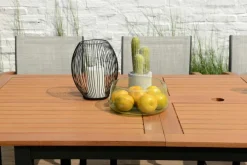 Gartentisch ausziehbar Kingsbury 150 x 89 cm