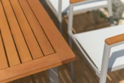 New Gartentisch ausziehbar Kingsbury 180 x 100 cm Gartentische