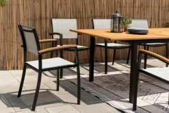 Best Gartentisch ausziehbar Kingsbury 180 x 100 cm Gartentische