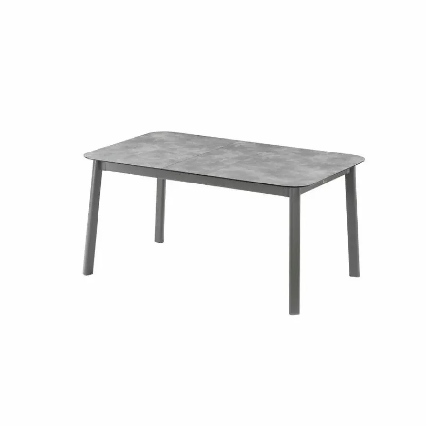 Lafuma Mobilier Gartentisch ausziehbar Oron 100/154 x 100 cm