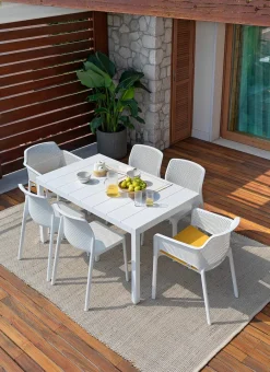 Nardi Gartentische|Gartentisch ausziehbar Rio 140/210 x 85cm