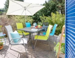 Discount Gartentisch klappbar Vivodur 165 x 95 cm Balkontische|Gartentische