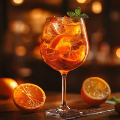 EUROART Bilder Ohne Rahmen|Glasbild 20 x 20 cm Colourful Cocktails IV